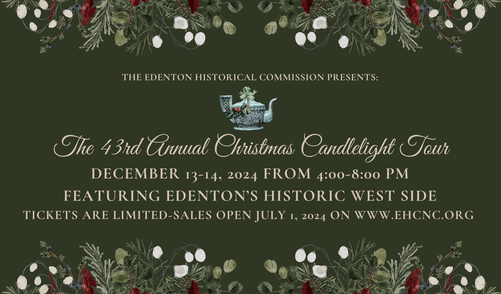 The Christmas Candlelight Tour Edenton Historical Commission